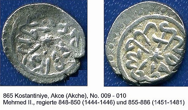 Sammlung osmanischer Münzen / Collection of ottoman coins (www